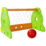Portería de Fútbol Verde y Naranja para Niños