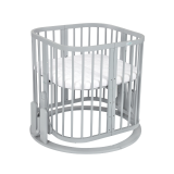 Accesorio de balanceo Waldin en color gris, ideal para cunas.