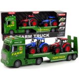 Set de Tractor y Camión de Granja con Sonidos y Luces