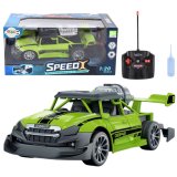 Coche RC Efecto Humo Verde 1:20 Control Remoto