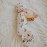 Arrullo para recién nacido Big Hug (3-6 meses) Abejas – Blanco
