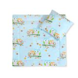 Set de Cama para Bebé My Sweet Baby - 2 Piezas - Búhos Turquesa