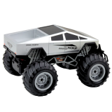 Coche RC Todoterreno Control Remoto Plata 1:16