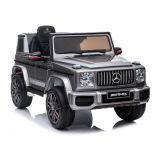 Coche Eléctrico Infantil Mercedes G63 AMG con pintura plateada
