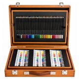 Set de Arte para Niños con 174 Piezas en Estuche de Madera - imagen 3