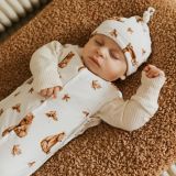 Arrullo para recién nacido Big Hug (3-6 meses) Ositos – Blanco