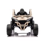 Coche a batería Kawasaki JS330 24V5Ah Negro y Beige