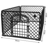Parcela para Mascotas Purlov 90x90x60 cm - Seguridad y Comodidad - imagen 3