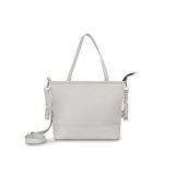 Bolso Maternal Sensillo de Eco-piel Gris Otoño