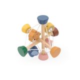 Pelota de actividades de madera Trixie para bebés - imagen 2