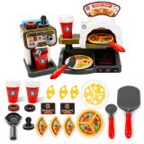 Set Pizzería Infantil con Horno y Cafetera - imagen 2