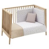 Jgo 2 Pcs.f.nordica Cuna 70 Greeny Beige 110x170x3 Cm - Cambrass - imagen 2