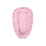 Baby Nest Premium Cocoon For Infants With A Ruffle My Sweet Baby- Pink