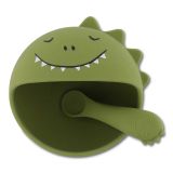 Set de comida para bebé Trixie - Mr. Dino, silicona segura - imagen 2