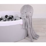 Octopus de peluche con sonajero My Sweet Baby - Gris - imagen 2