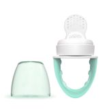 Chupete Alimentador de Silicona Dr brown`s en color verde, ideal para bebés.