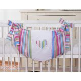Bolsa Organizadora de Juguetes My Sweet Baby - Corazones Lila - imagen 2