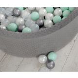 Ball Pit Minky 90cm My Sweet Baby - Diversión Segura y Colorida - imagen 3