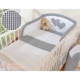 Juego de Cuna 3 piezas My Sweet Baby - Corazones Colgantes - imagen 3