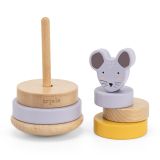Torre apilable de madera Mrs. Mouse - Juguete Trixie - imagen 3