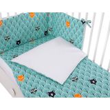 Juego de Ropa de Cuna My Sweet Baby 2 piezas Mint Forest - imagen 3