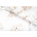 Sábana Impresa Sensillo para Cuna 60x120 cm - Rainbow Teddy