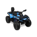 Toyz Can-Am Outlander azul en uso, ideal para el jardín y paseos. Desarrolla habilidades motoras.