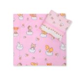 Juego de Cama para Bebé My Sweet Baby - Animales del Bosque Rosa