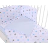 Juego de Ropa de Cuna My Sweet Baby - Stars Gray 135x100 - imagen 3