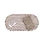 Pack Colcha Capazo Candela Wine 35x75x1 Cm - Cambrass