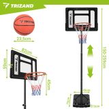 Canasta de Baloncesto Ajustable Trizand Infantil 259 cm - imagen 2