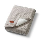 Manta Aislante de Algodón Gris Babyono - Ideal para Bebés