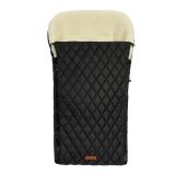 Saco de Dormir Acolchado de Lana Negro Sensillo