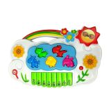 Piano Electrónico con Flores Conexión para Teléfono