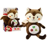 Esquilo de Peluche Interactivo con Melodías Educativas