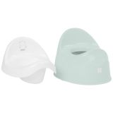 Orinal con cubeta extraíble Kikkaboo Hippo Menta para bebés - imagen 2