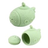 Juguetes de baño educativos de goma suave, 4 piezas