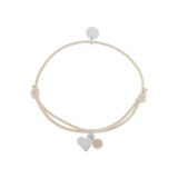 Llamador de Ángeles Pulsera Mea Proudmama - Corazón Plata
