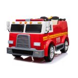 Coche Eléctrico Rojo Camión de Bomberos