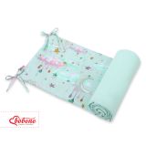 Protector de Cuna My Sweet Baby Universal Bumper Moons Mint - imagen 2