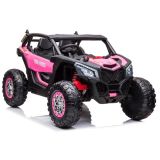 Cochecito Eléctrico Infantil XB-2118 Rosa - Lean cars