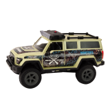 Coche de Caza Todo Terreno con Sonidos y Luces Beige