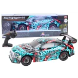 Coche Deportivo RC Grande 1:8 con Luces y Sonidos Graffiti