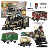 Electric Train Classic RC Train Lights Sounds Smoke 206 cm 24 pcs.