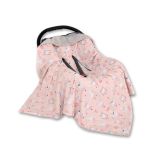 Manta de Coche Para Bebé My Sweet Baby - Ballerinas Rosa/Gris - imagen 2