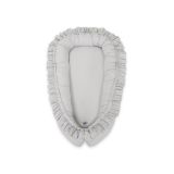 Baby Nest Premium Cocoon For Infants With A Ruffle My Sweet Baby- Grey