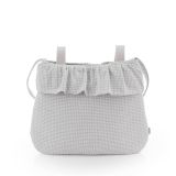 Bolso Maternal Boho Polo Grey 3.5x41x38.5 Cm - Cambrass