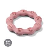Mordedor de Silicona Rosa Babyono para Bebé - Alivio y Diversión - imagen 3