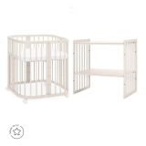 Cuna Mobile 7 en 1 Waldin con colchón Cashmere
