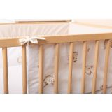 Protector de Cuna Sensillo Unicornio Beige para Bebé - imagen 2